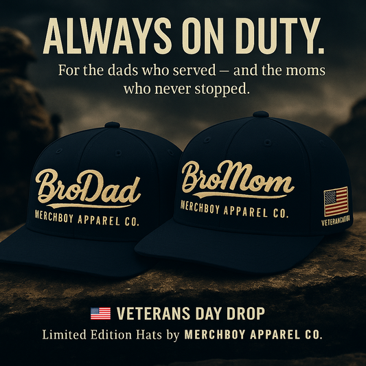 ALWAYS ON DUTY. | Veterans Day Drop by Merchboy Apparel Co.