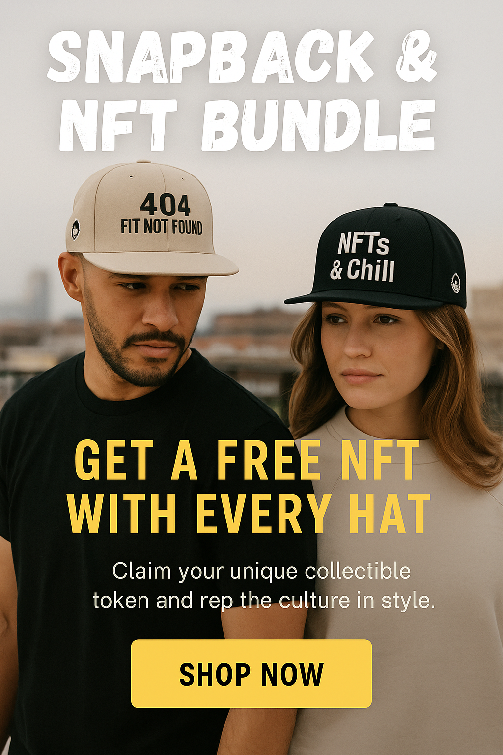 404 Hats Drop – Fit Not Found or NFTs & Chill (Free NFT Included)