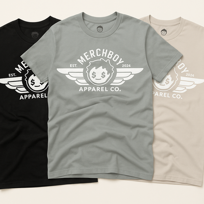 “Wings” Logo Tee – Est. 2024