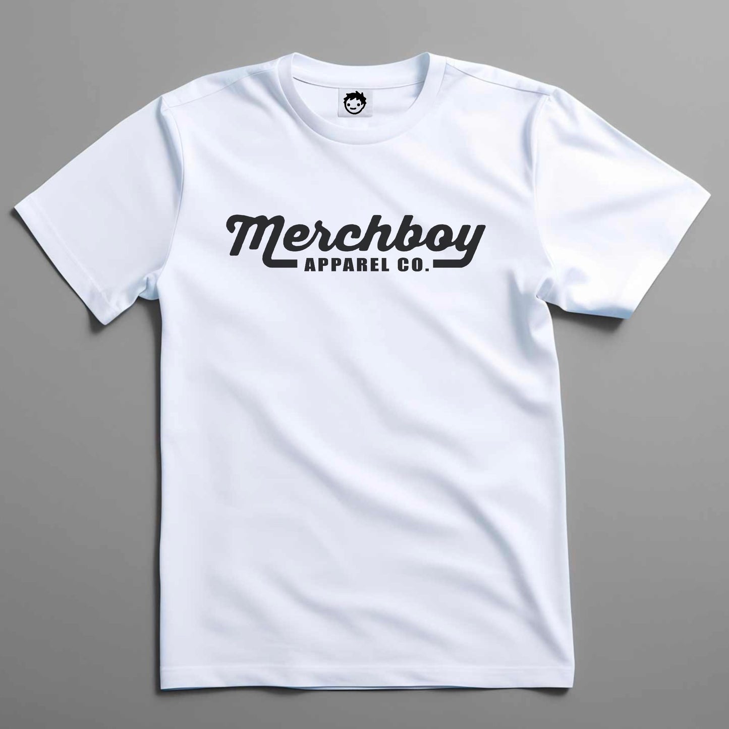 Founder's Script Tee – Graphite Black or white